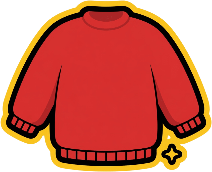 Sweater Red Platform Bonus