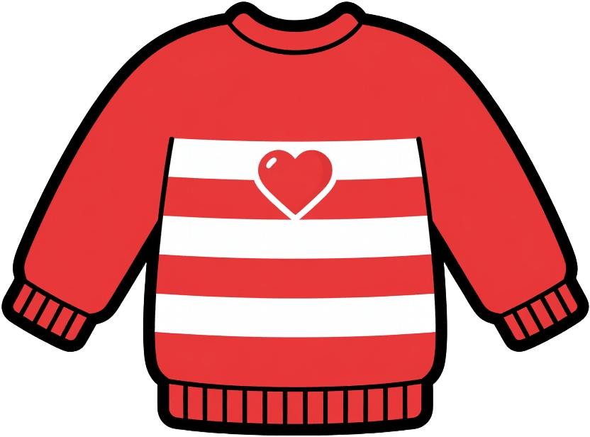 Sweater Striped Extra Life