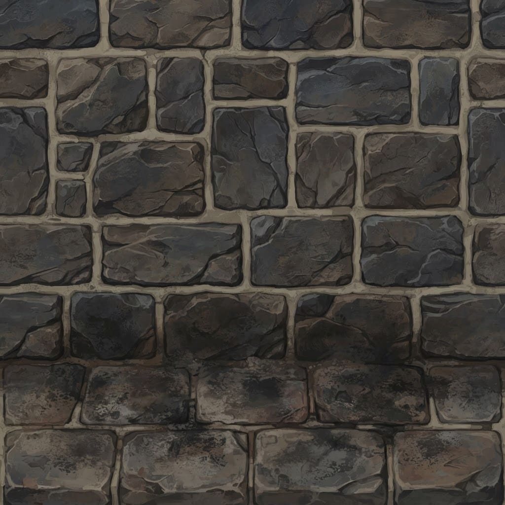 Image: Dark slate fireplace stone, charcoal rough-hewn st