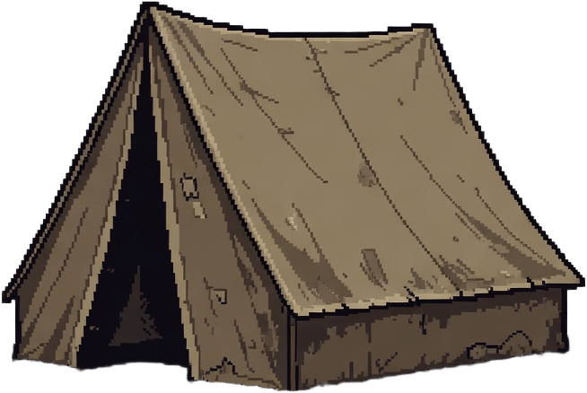 Medieval Tent Sprite (1 / 2)