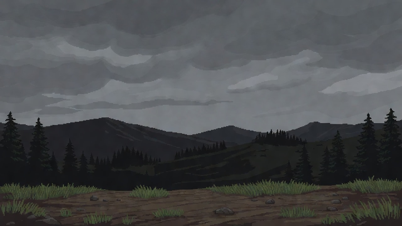 Camp Background Side-Scroller