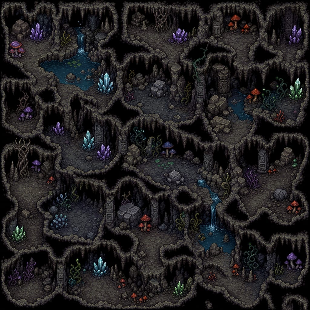 Crystal Cave Tunnels (3)