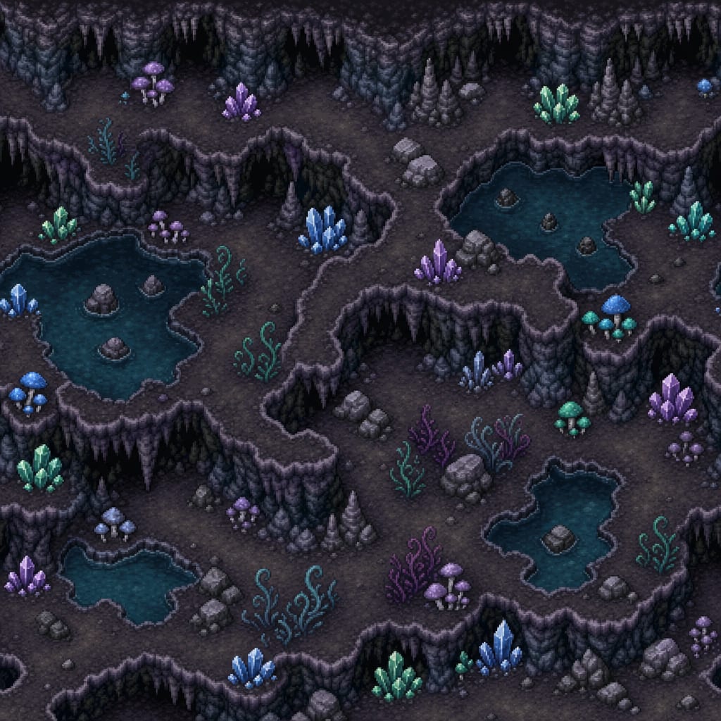 Crystal Cave Tunnels (2)