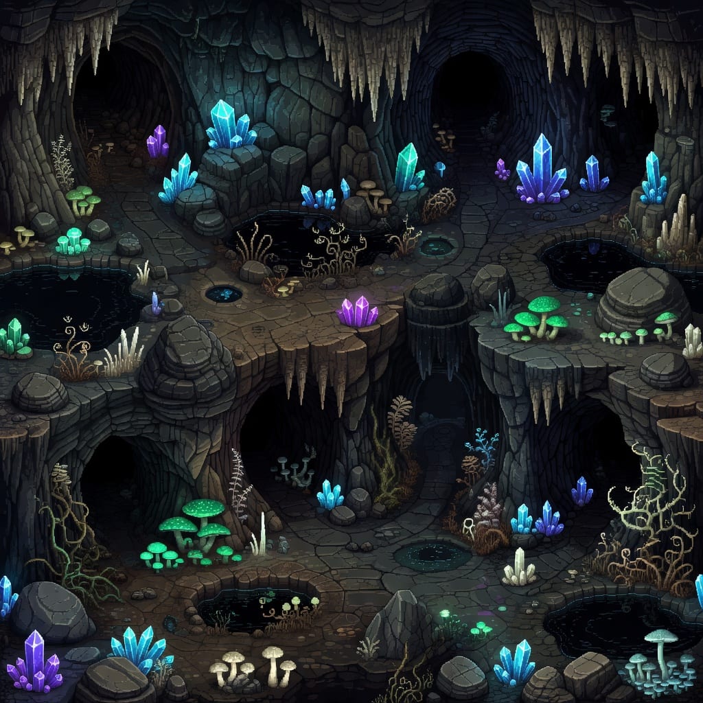 Top-down Seamless Game Background