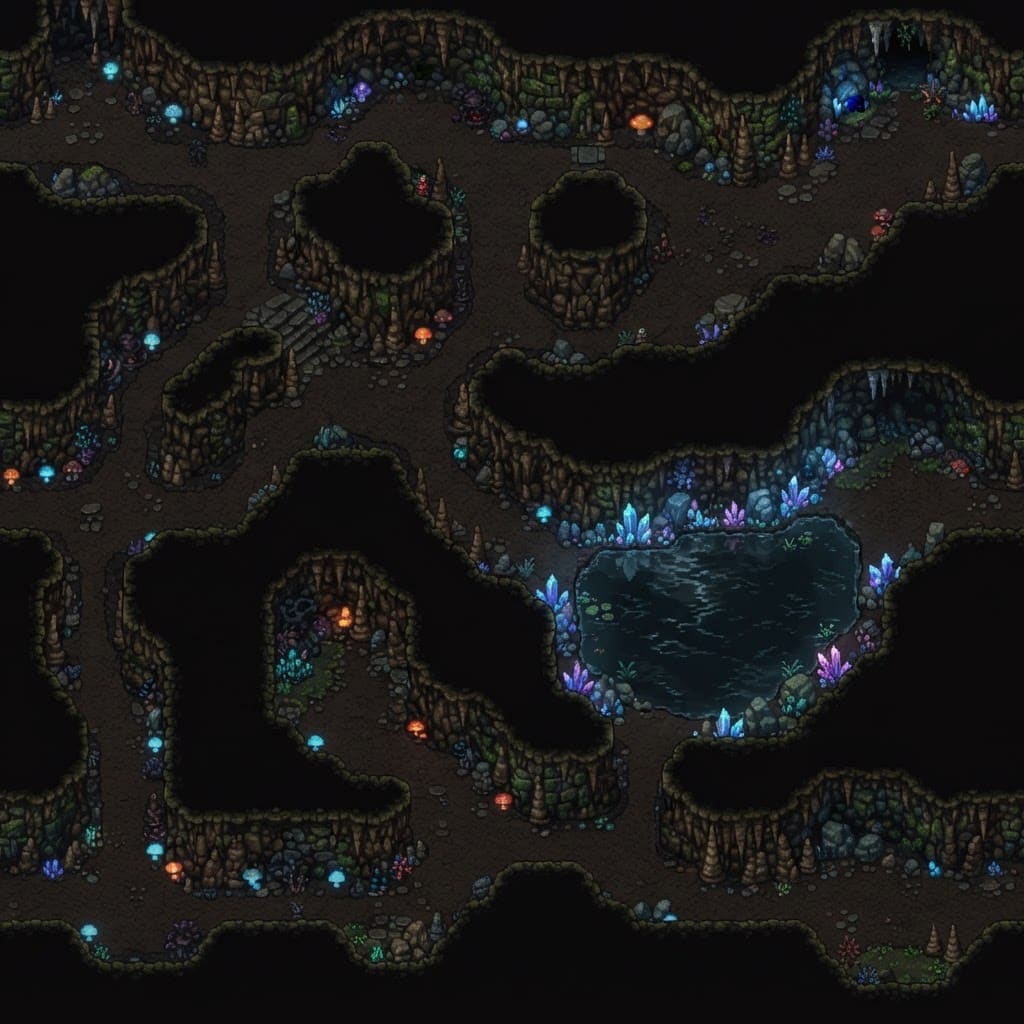 Top-down View Game Background