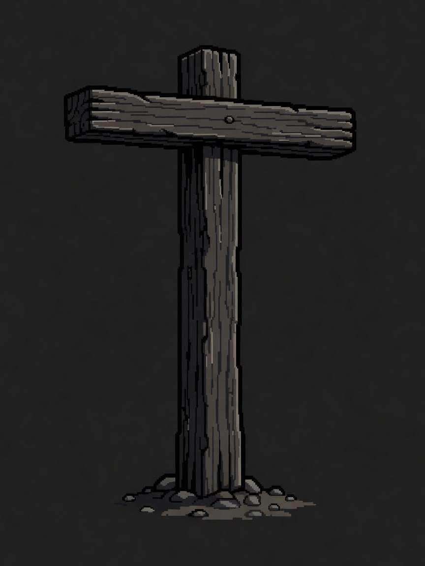 Hitching Post Prop - Domina Pixel Art