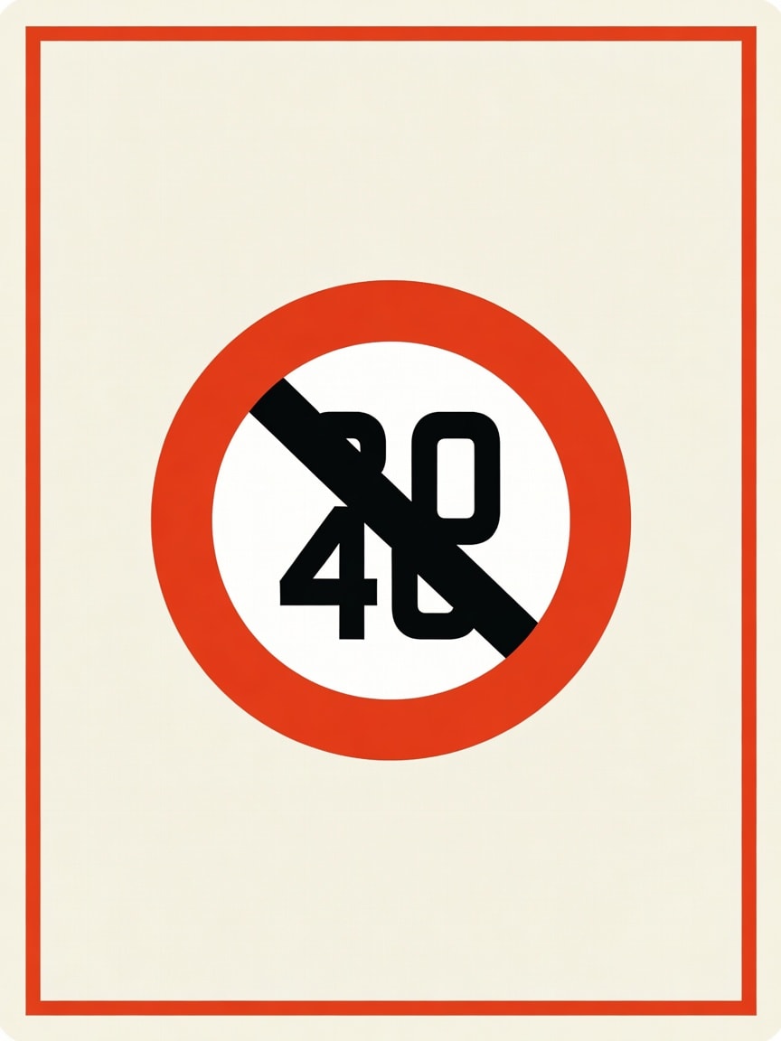 Card Speed Limit - Hazard