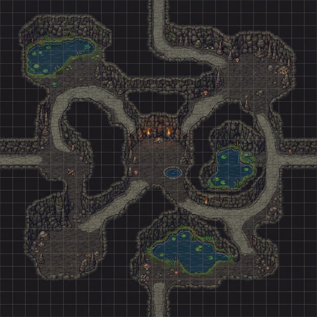 Top-down View Game Background (2)