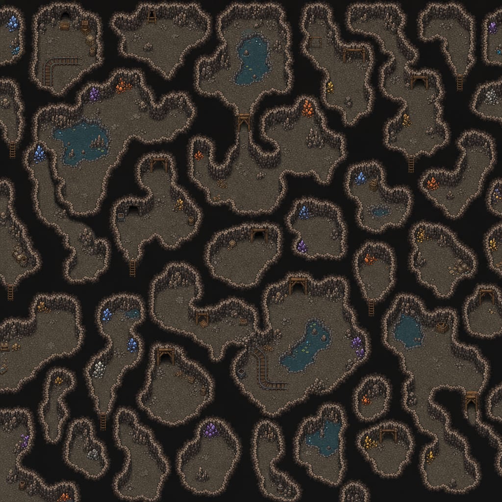 Underground Cave Tileset