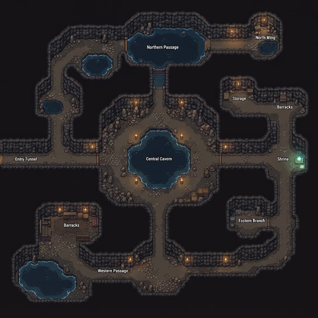 Top-down View Game Background