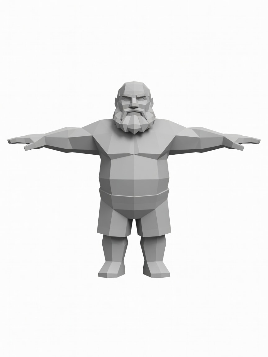 Dwarf Gym Character Concept (1 / 2)
