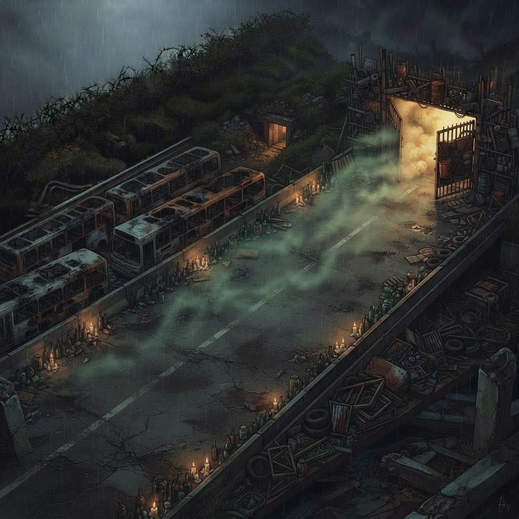 Image: Using this image's exact painterly photoreal style