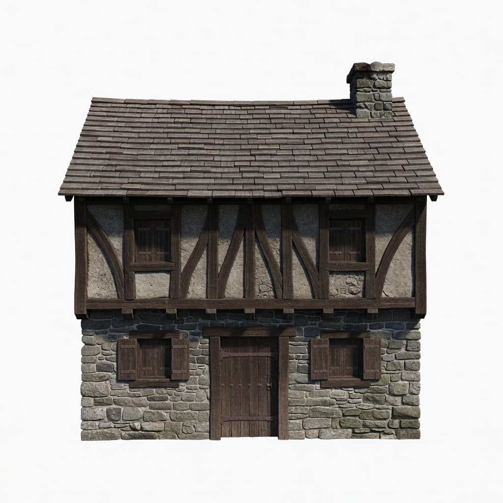 Tudor Stone House Concept