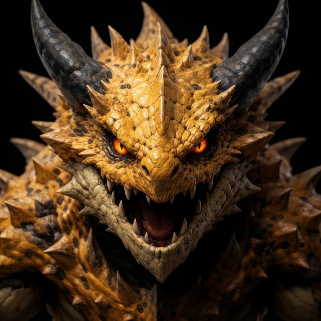 Black Background Portrait (4)