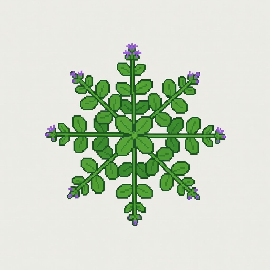 Herb Plant Pixel Art