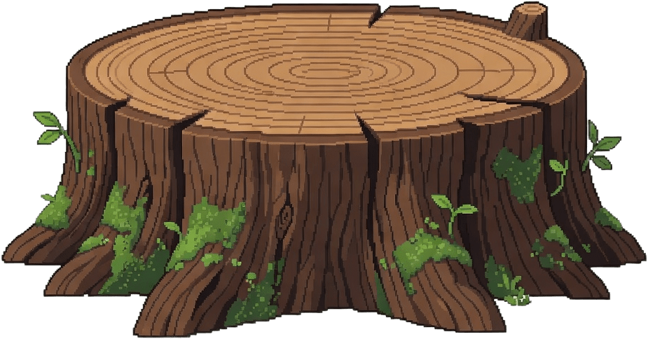 Tree Stump Platform