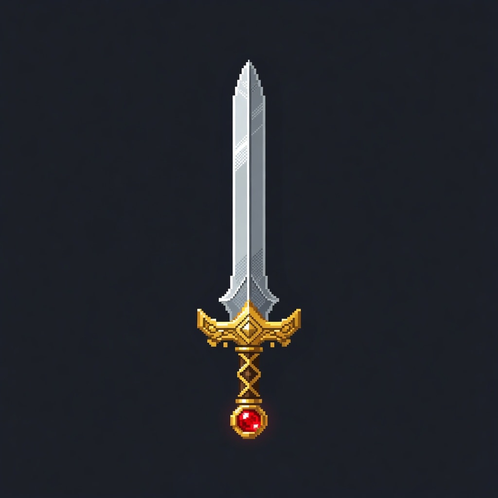 Sword Pixel Art