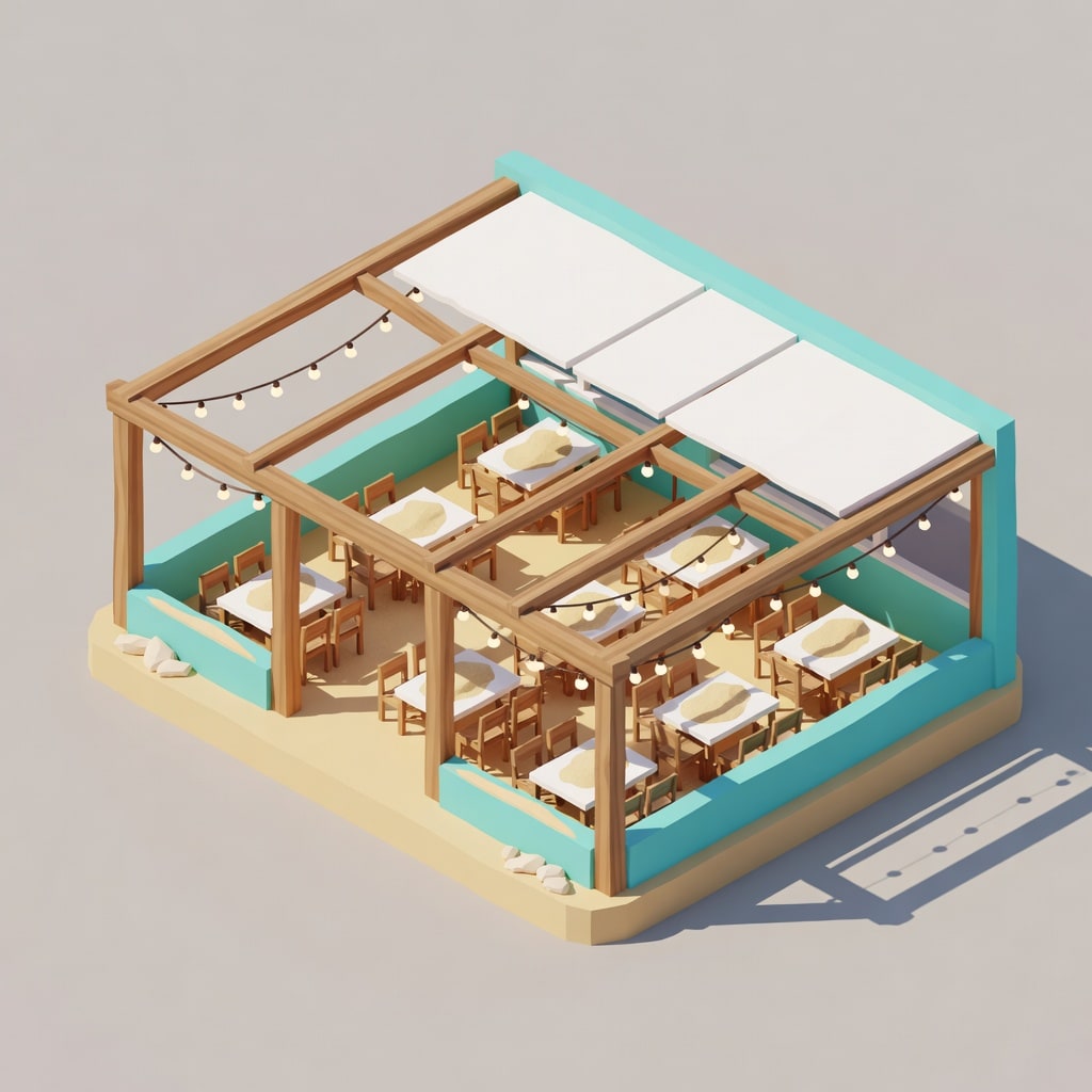Seaside Restaurant Pavilion (1 / 4)