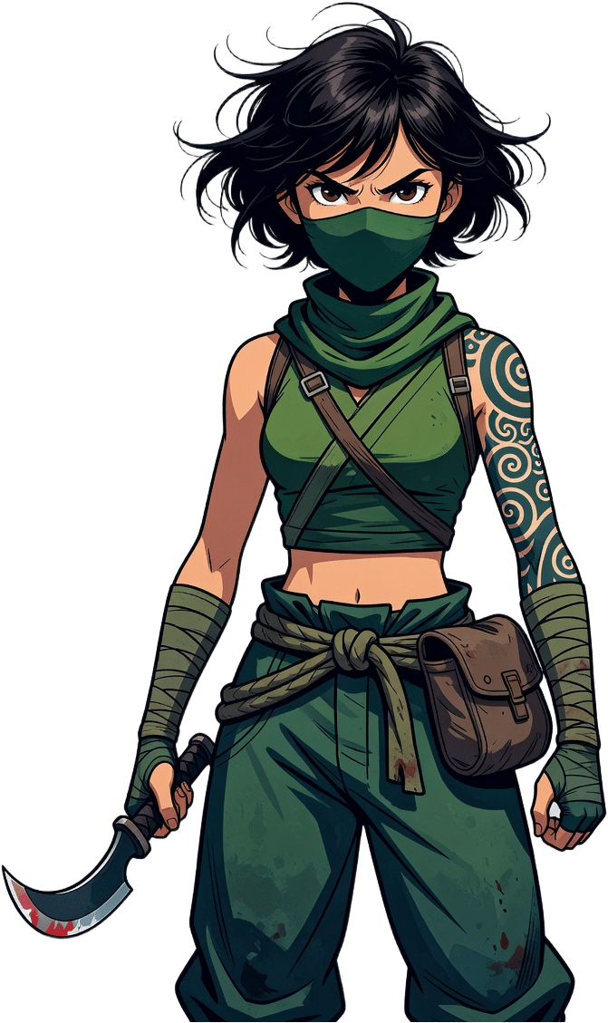 Ninja Platformer Character (2 / 2)