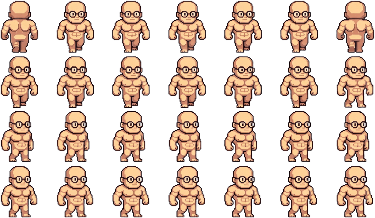 Fishing Character Walk Spritesheet v2