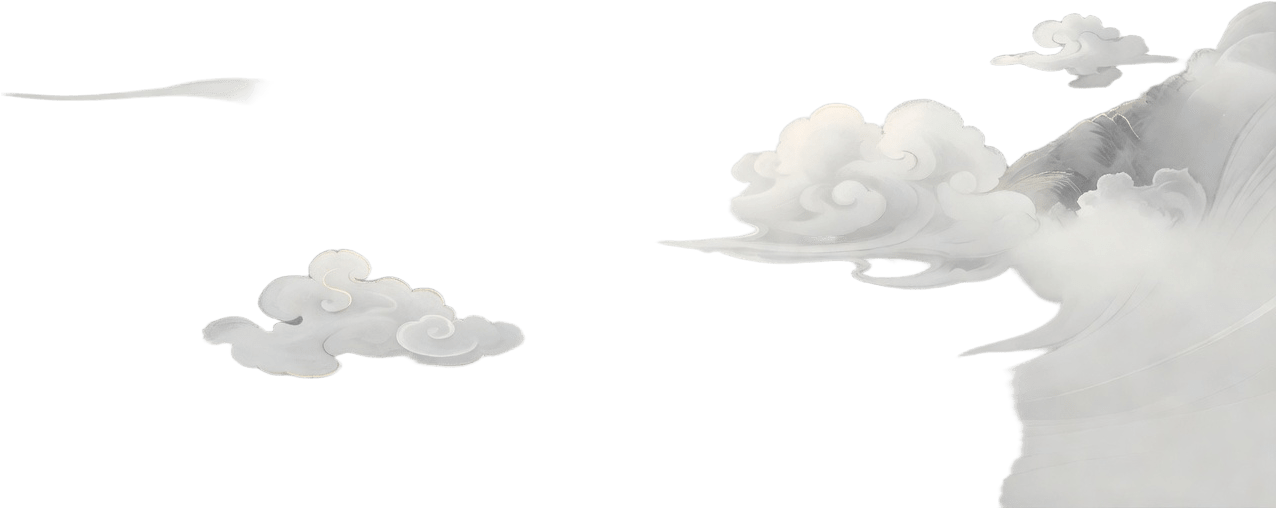 Chinese Mist Cloud Overlay