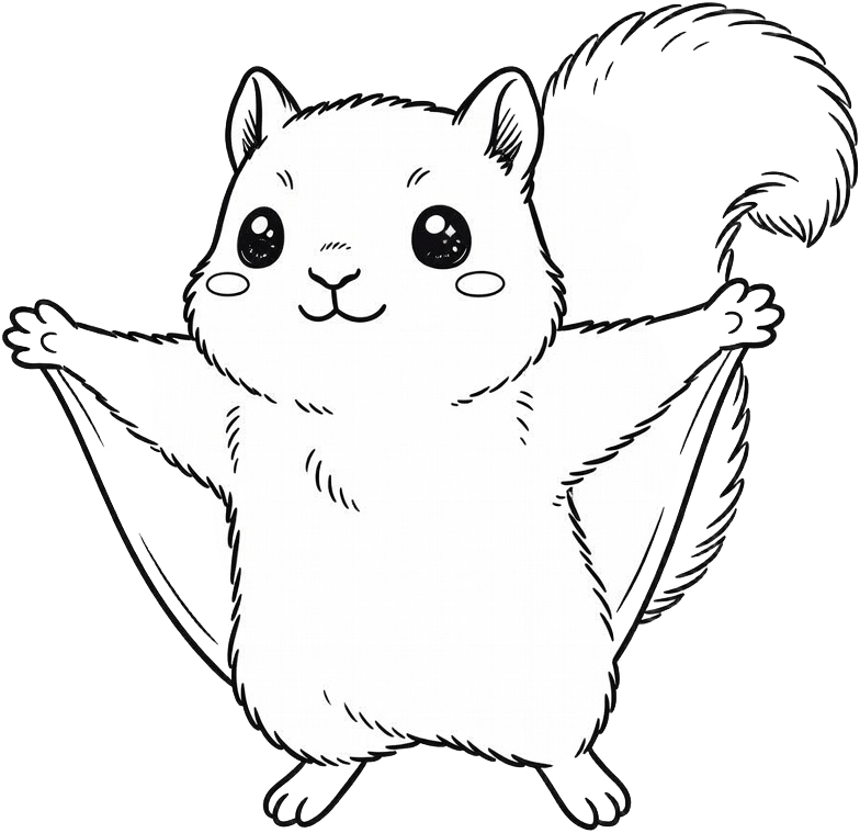 Momonga - Japanese Dwarf Flying Squirrel