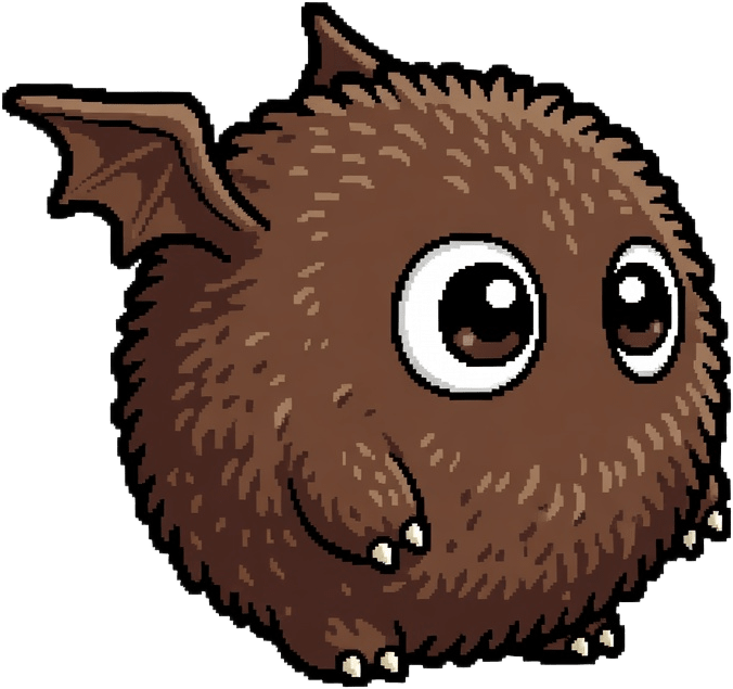 Kuriboh - Furry Ball Monster Sprite