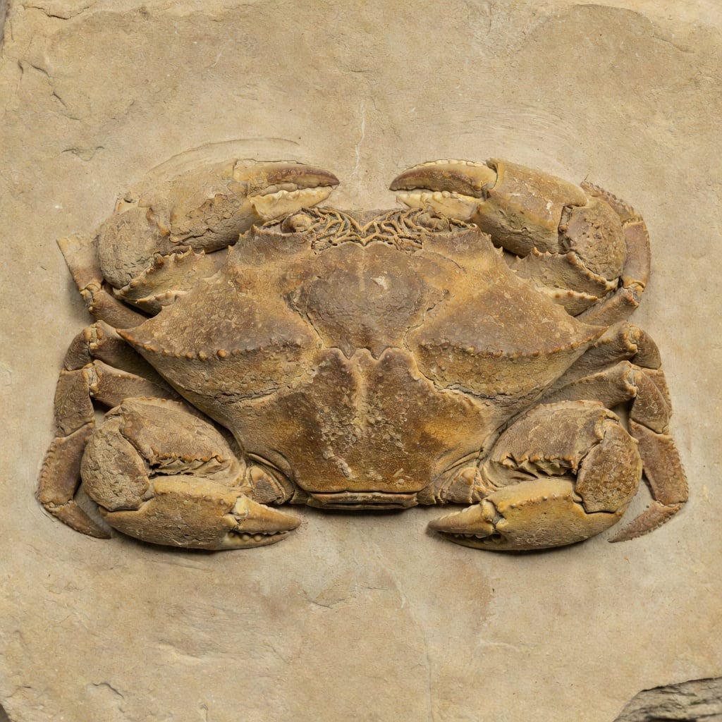 Fossil Cancer Crab
