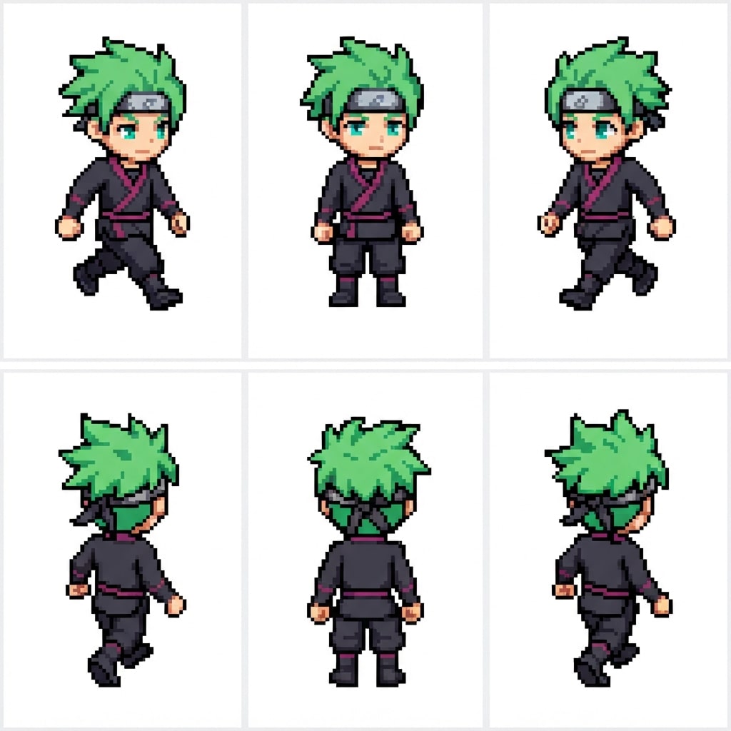 Image: Using THIS exact character as the reference, keep