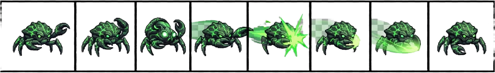 Krabbler Attack Spritesheet