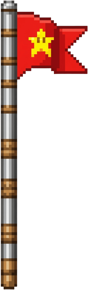 Goal Flag Post