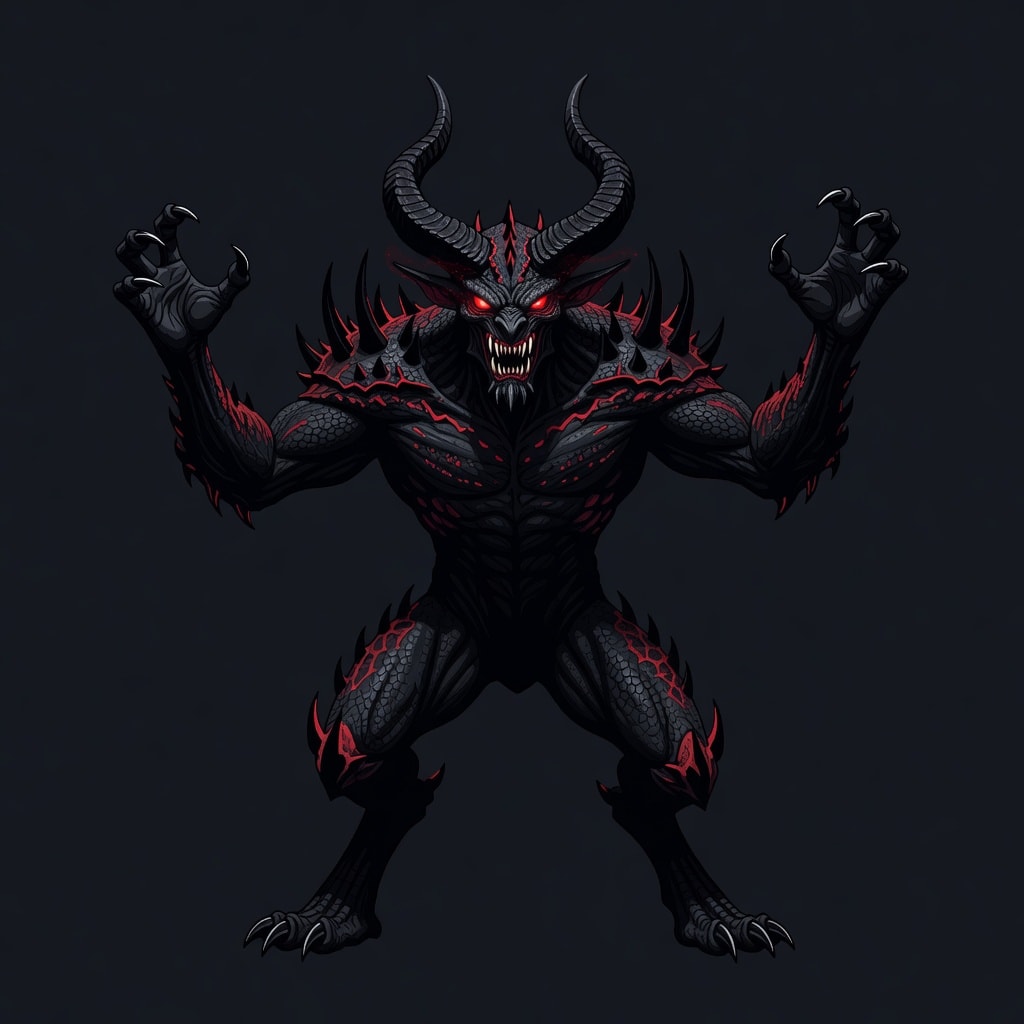 Fantasy Demon Dark Lord Enemy