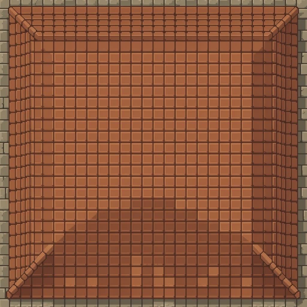 Town Building Roof Tile