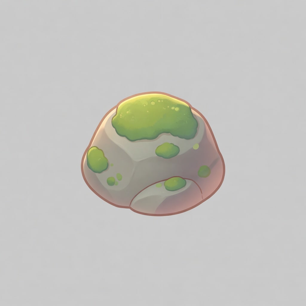 Cute Mossy Boulder