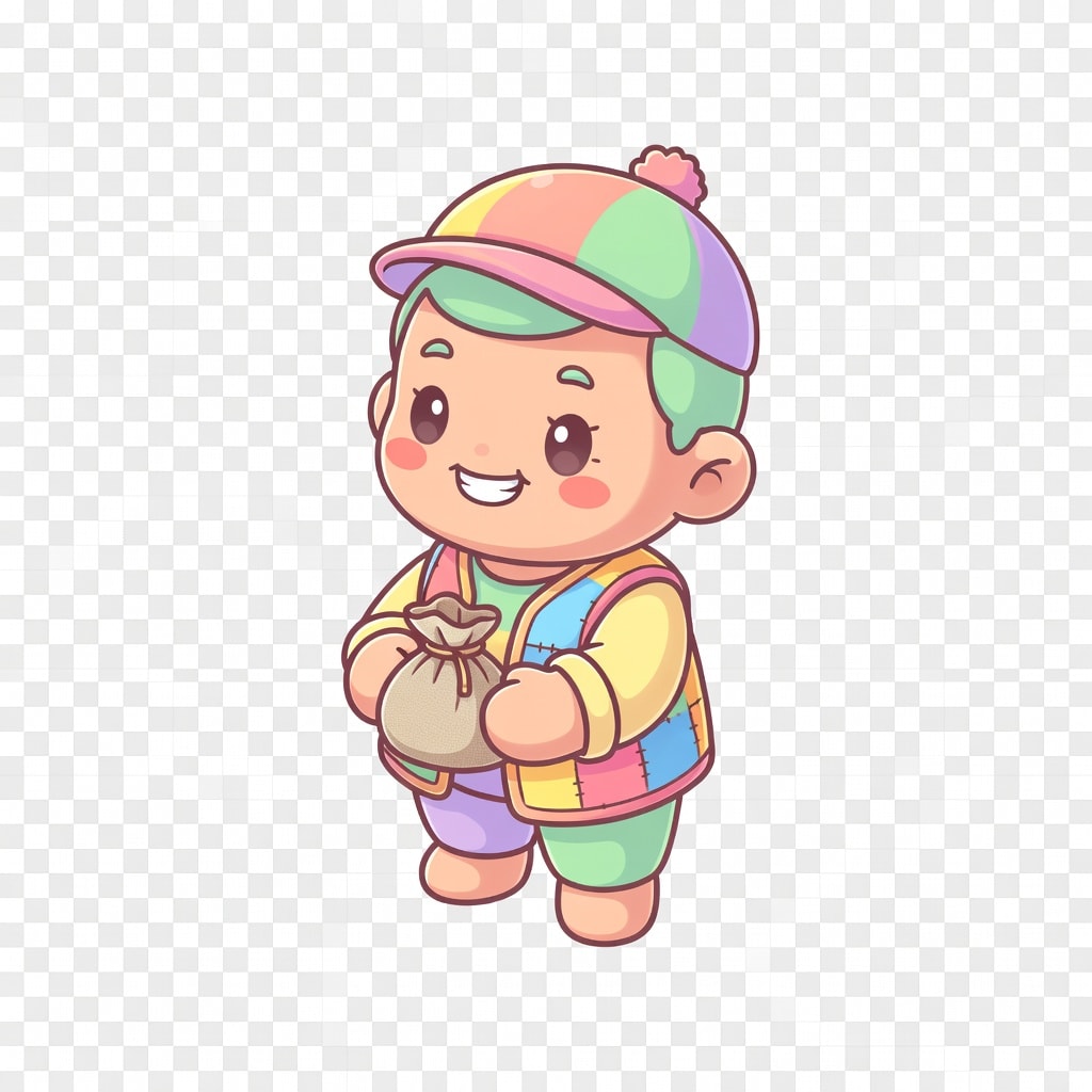 Cute Chibi Merchant