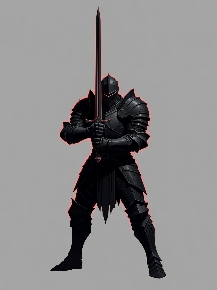 Knight Dark Fantasy Concept