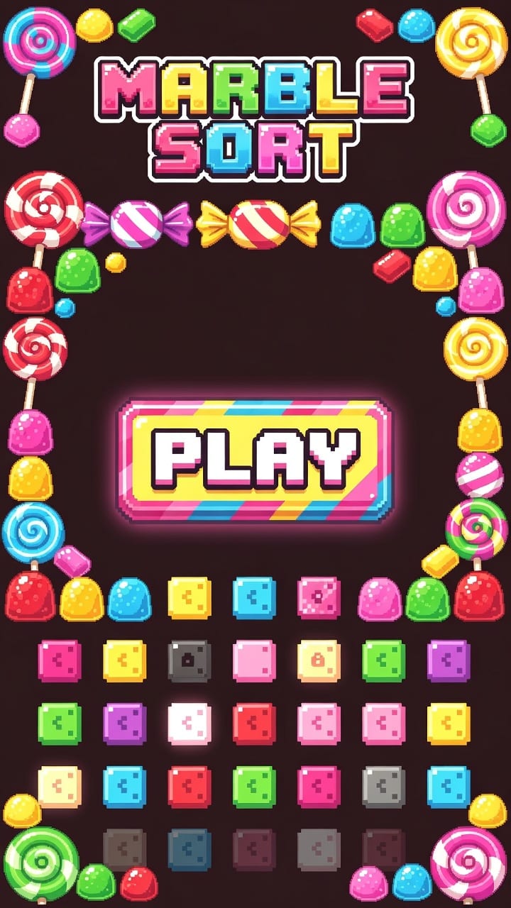 Main Menu - Pixel Candy