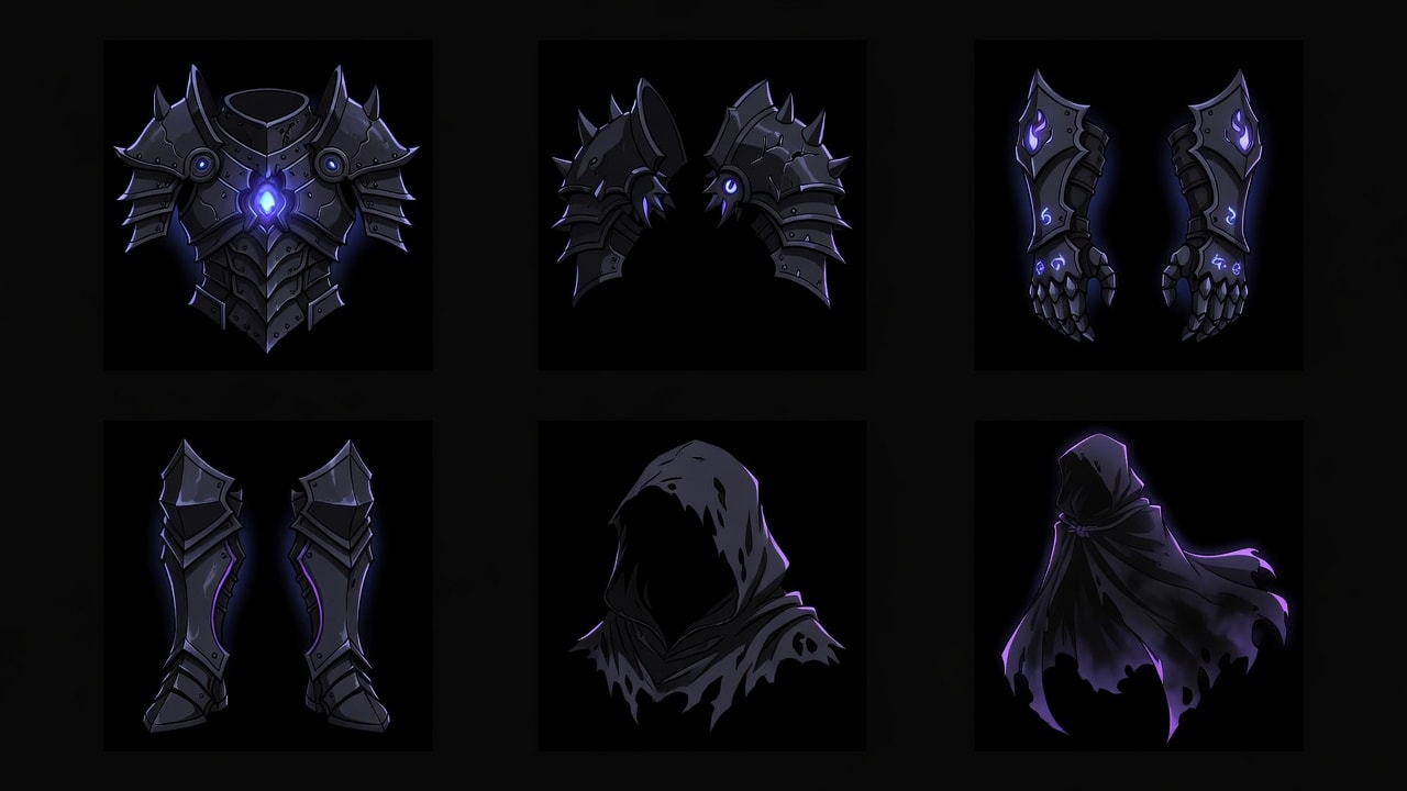 Armor Icons - Dark Fantasy