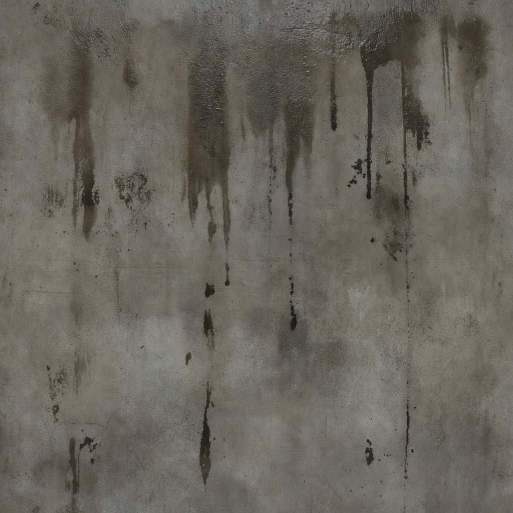 Damp Concrete Wall Texture