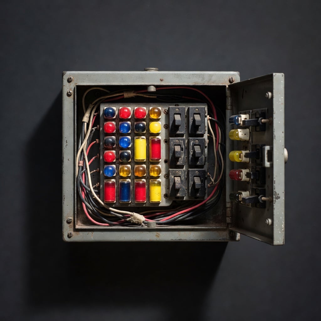 Fuse Box Puzzle Prop