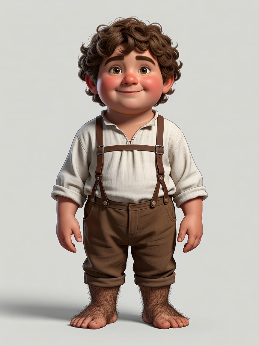Shire Hobbit Villager Concept