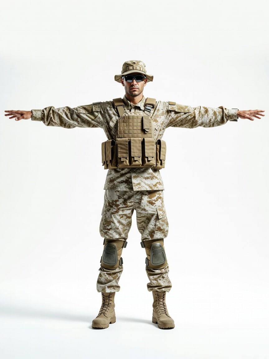 Modern Soldier 04 - Concept Ref