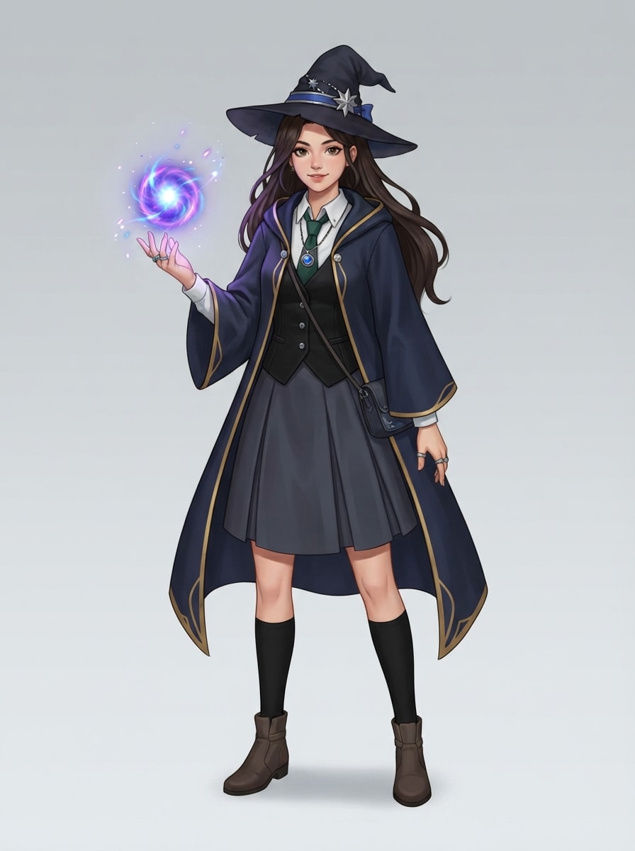 Witch Student Concept (4 / 4)