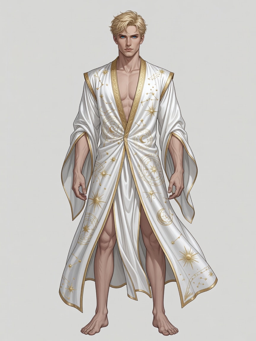 Blonde Male - Celestial Form Reference