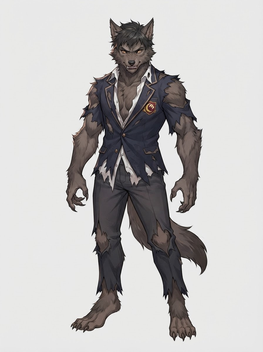 Werewolf Student Concept (1 / 2)