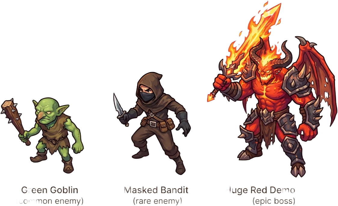 Cartoon Enemies - Goblin Bandit Boss (3 / 3)