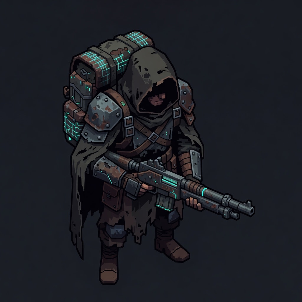 Nomad True Pixel Art (3 / 4)