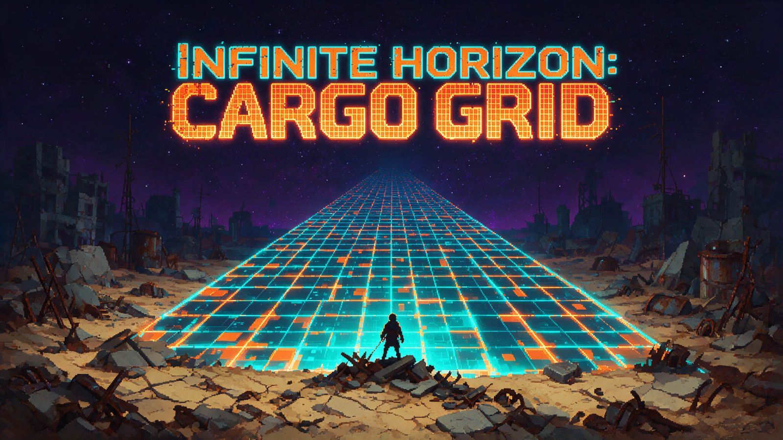 Infinite Horizon - Title Screen Key Art