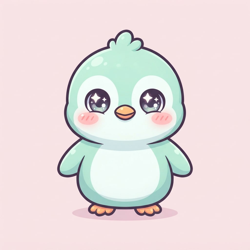 Little Friend - Mint Penguin