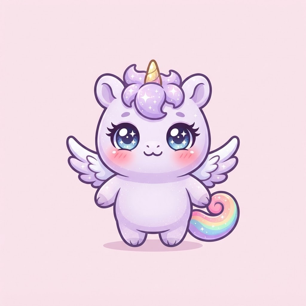Little Friend - Lavender Unicorn
